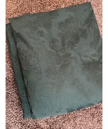 VTNG Ralph Lauren GREYCLIFF JACQUARD Emerald Green KING Flat Sheet 100% ... - $182.25 CAD