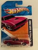 Hot Wheels Street Beasts &#39;11 (83/244) &#39;70 Plymouth AAR Cuda Car Figure *... - $13.54