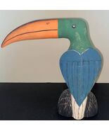 Vintage Hand Carved Wooden Tocan - $35.00