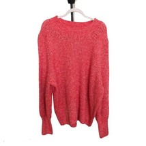 Falls Creek Volume Sleeve Long coral Knit Sweater 3X Plus Size - £13.60 GBP