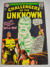 Challengers of the Unknown #55 DC Comic VG 1967 Taps For Red - $9.99
