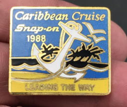 VTG 1988 Snap-On Caribbean Cruise Leading the Way Lapel Pin 1x1.25 - $27.88