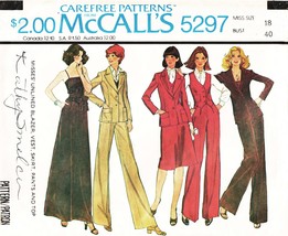 Misses&#39; COORDINATES Vintage 1976 McCall&#39;s Pattern 5297 Size 18 UNCUT - £9.28 GBP