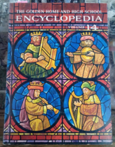The Golden Home and High School Encyclopedia Volume 14 Hardcover Book - $1.98