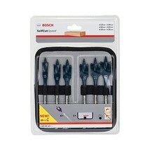 Bosch 2608587793 1/4 6 Piece Selfcut Flat Spade Wood Bits Set in Wallet  - $62.00