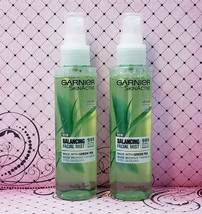 2-Garnier Skin Active Balancing Facial Mist with Green Tea Vegan Formula  - £9.80 GBP