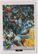 Anthony Dade Louisiana Tech Forward 1992 Classic Draft Picks Card # 81 - $1.58