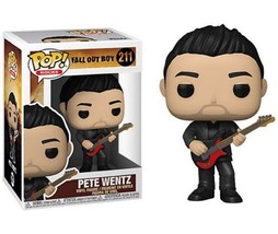 Fall Out Boy Pete Wentz Rock Music Vinyl Pop! Figure Toy #211 FUNKO NEW NIB - £10.60 GBP