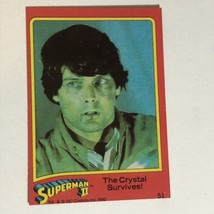 Superman II 2 Trading Card #51 Christopher Reeve - £1.54 GBP