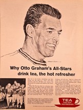 OTTO GRAHAM&#39;S - Tea The Hot Refresher - All Star Game - 1961 Vintage Pri... - $183.35 MXN
