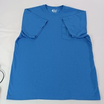 Carhartt K87 H72 Loose Fit Men's Blue Cotton Blend Short Sleeve T-Shirt Sz Large image 12