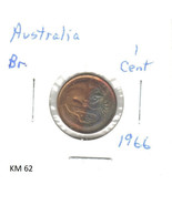 Australia 1 Cent, 1966, bronze, KM 62 - 1st decimal coin issued - $1.00