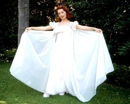 Tina Louise full body pose modelling white dress 1960&#39;s 8x10 inch photo - $10.99