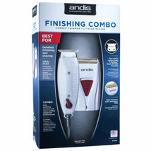 Andis Pro Finishing Combo T-Outliner Hair Trimmer &amp; Profoil Lithium Shav... - £99.91 GBP