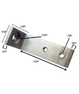 8020 EQUIVALENT ALUMINUM 15 SERIES FLOOR MOUNT BASE PLATE #2415 - $9.62