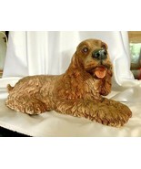 1986 Homco Cocker Spaniel Puppy Dog Sculpture - £58.63 GBP