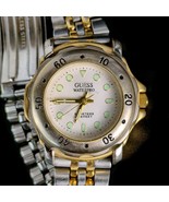 Vintage Guess Waterpro Stainless Steel Women&#39;s Watch Japan Movt Water Re... - $24.19
