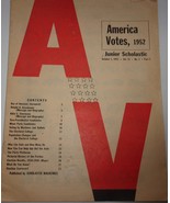 Vintage Junior Scholastic America Votes 1952 - $6.83 CAD