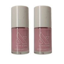 Pack of 2 Olive &amp; June Long-Lasting Nail Polish Plump Gel-Like JM Pinky ... - $24.02 CAD