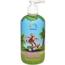 Rainbow Research, Kids Shampoo and Body Wash Goin Coconuts, 12 Fl Oz - £19.17 GBP