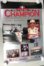 Nigel Mansell World and Indy Car Champion Racing Poster 24 x 36 - $15.13