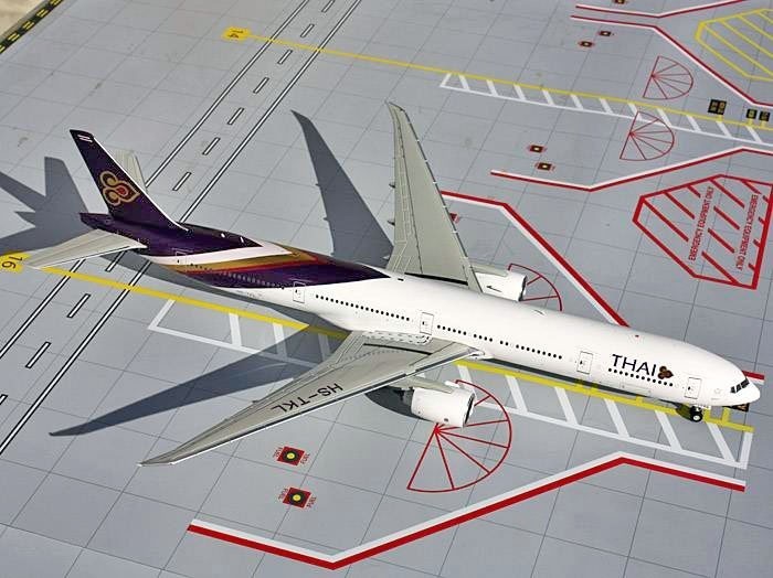 Thai Airways Boeing 777-300ER HS-TKL GeminiJets G2THA393 Scale 1:200 RARE - $295.95