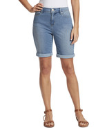 Gloria Vanderbilt Womens Denim City Shorts 33&#39;&#39;W X 66&#39;&#39;L Size 4 (LOC TUB... - $27.77 CAD