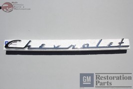 1954 Chevy Passenger Car Rear Deck Lid Trunk Script Emblem New - £28.47 GBP