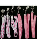 Breast Cancer Awareness LANYARDS, 36" 1 Lanyard/Pk, Select variation - $3.49