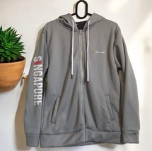 Microsoft Singapore zip up hoodie Sweatshirt Men’s Size M Medium - $39.59