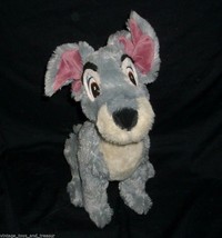 12&quot; Disney Store Lady &amp; The Tramp Core Stuffed Animal Plush Doll Soft Puppy Dog - £16.32 GBP