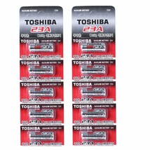 Toshiba Alkaline A23S A23 GP23AE MN21 23GA 12 Volt Battery (10 Batteries) - £7.95 GBP