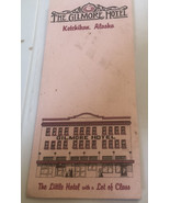 Vintage The Gilmore Hotel Brochure Ketchikan Alaska BRO6 - £10.07 GBP