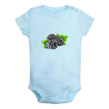 Baby Blackberry Pattern Romper Newborn Bodysuits Infant Jumpsuits Babies Outfits - £8.33 GBP