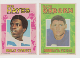  1971 Topps Football Pinup Poster Inserts Lot of 6 - £14.02 GBP