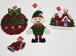 Christmas Tinsel Decorations New w/tags - £7.04 GBP