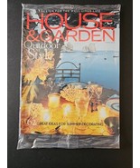 House &amp; Garden Magazine August 2004 Outdoor Style New - $24.79 CAD