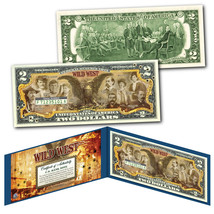 Wild West Iconic Figures American Frontier Outlaws Black Eagle Authentic $2 Bill - £11.17 GBP