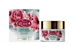 Night face cream Q10+Retinol+Vit C&amp;Natural Bulgarian Rose oil Anti-wrinkle 50 ml - £7.09 GBP