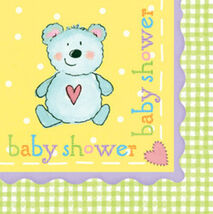 Nursery Friends Baby Shower Luncheon Napkins (16) - Party Supplies - $1.42