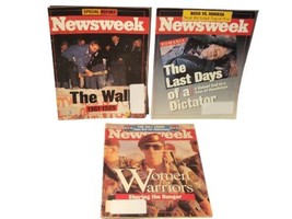 Lot of 3 Newsweek Magazines 1989-1990 - £27.69 GBP