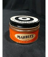 Old Marbles Satchi-Patches Gun Cleaning Patch Glass Jar Moose Bullseye Lid - $555.30 MXN