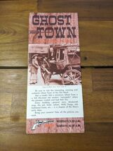 Vintage Ghost Town Colorado Springs Brochure - €6,58 EUR