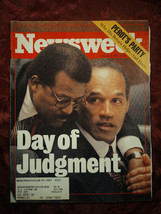 NEWSWEEK October 9 1995 O J Simpson Trial Closing Arguments - £6.88 GBP