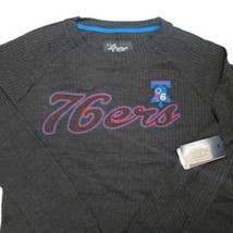 NBA Philadelphia 76ers Womens XL 2XL Off Season Top Charcoal Gray GIII 4 Her - £14.12 GBP