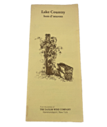 Lake Country Taylor Wine Company Hammondsport New York Hors d&#39;oeuvres Re... - $25.31 CAD