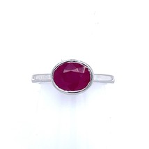 Natural Ruby Ring 6.5 14k White Gold 2.38 TCW Certified $2,190 221354 - £1,236.61 GBP