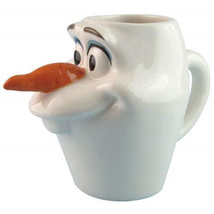 Walt Disney Frozen Movie Olaf Head Figural Head 12 oz Ceramic Mug NEW UNUSED - £11.45 GBP