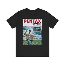 Pentax Retro Ad Art Graphic Print Crewneck Unisex Jersey Short Sleeve Tee Shirt - $20.35+