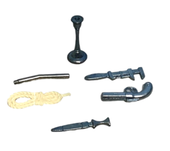 Clue 1997 Replacement Pieces Parker Brothers Weapons Rope Candlestick Gu... - $12.87